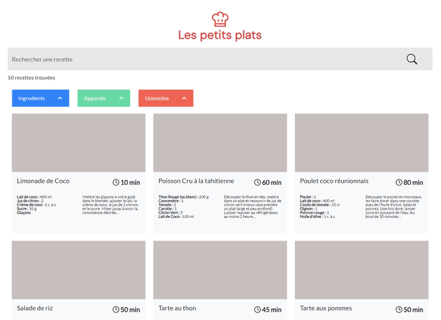 Cover Image for Recipes app demo